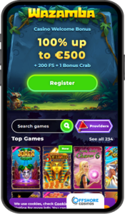 Wazamba Casino Mobile