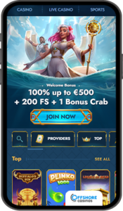 Oceanspin Casino Mobile