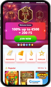 Inifinity Casino Mobile