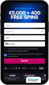 Skycrown Casino Mobile