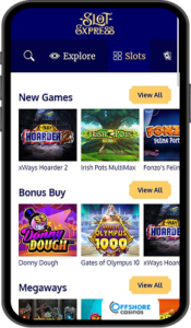 SlotExpress Casino Mobile