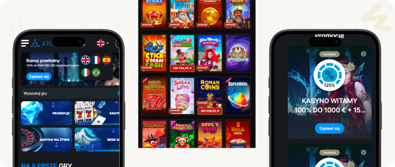 AtlantiVegas Curacao licenced casino Polish player