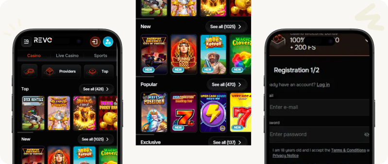 Revolution Giropay casino Polish player