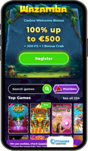 Wazamba Casino Mobile